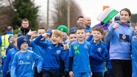 St Patrick's Day parade in Bagenalstown