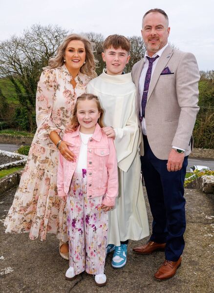 Rhys Morrissey and his family