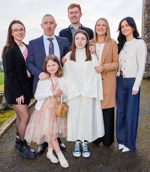 Lila Byrne and her family