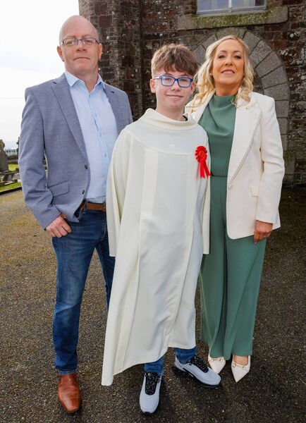 Josh O’Callaghan and his parents