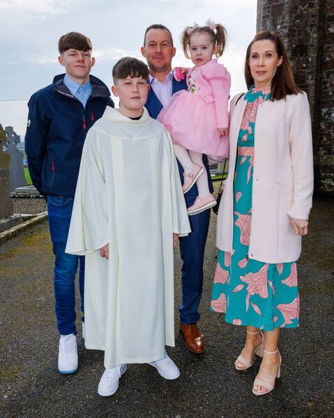 Noah Fox and his family