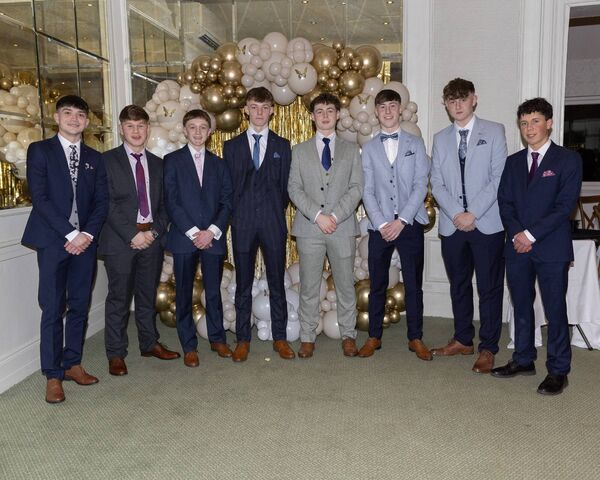 Bradley Cummins, Adrian Plonka, Niall O'Byrne, Zack Harvey, Darragh Keogh, Phoenix Mullins, Joe Waters and James Knight Bradley Cummins, Adrian Plonka, Niall O'Byrne, Zack Harvey, Darragh Keogh, Phoenix Mullins, Joe Waters and James Knight