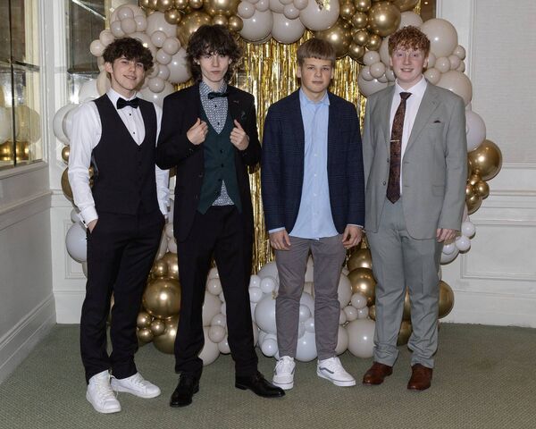 Cody Redmond, Elliot Ansbro, Niks Pilskalns and JD Dooley Cody Redmond, Elliot Ansbro, Niks Pilskalns and JD Dooley