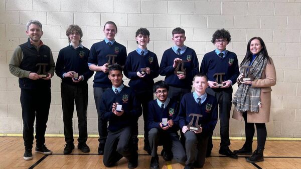 Numbers add up for CBS boys at regional maths quiz 