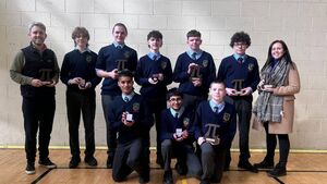 Numbers add up for CBS boys at regional maths quiz 