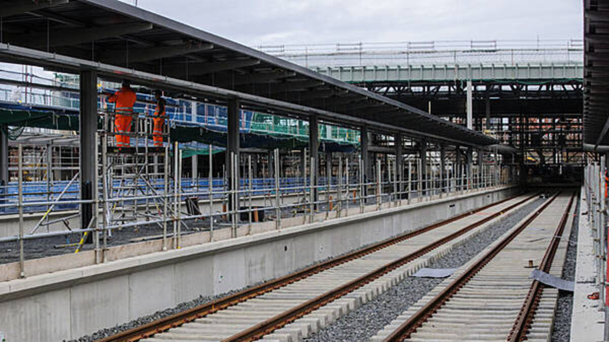 Unionist MLA says decision to install Irish language signs in Belfast station is 'divisive'