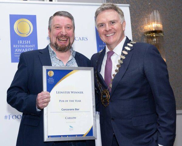 Corcoran's Bar, Carlow took the award for Best Pub Corcoran's Bar, Carlow took the award for Best Pub