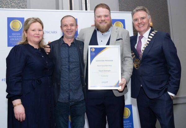 Teach Dolmain, Carlow, was named as the Best Gastro Pub Teach Dolmain, Carlow, was named as the Best Gastro Pub
