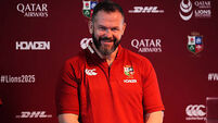 Andy Farrell ‘open minded’ about picking France-based players for Lions tour
