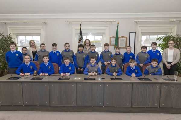 St Bridget's Monastery National School, Bagenalstown were runners-up in the debate St Bridget's Monastery National School, Bagenalstown were runners-up in the debate