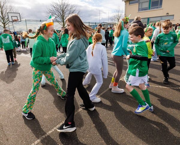 Seachtain na Gaeilge at the Gaelscoil