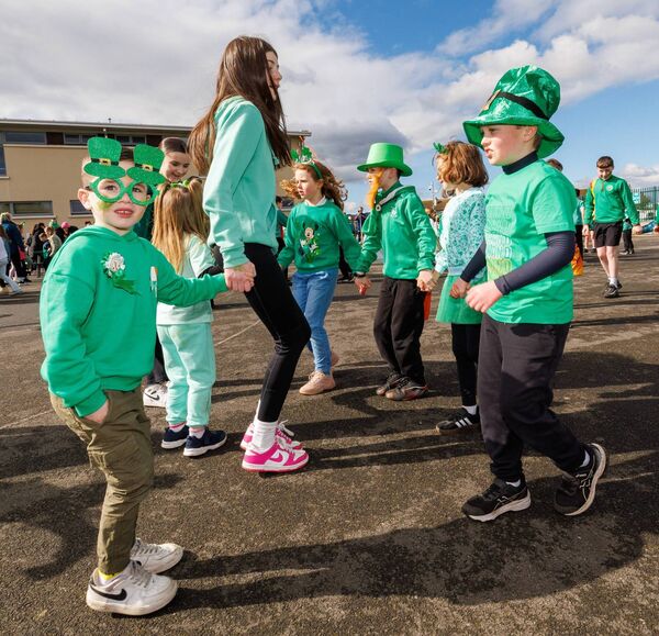 Seachtain na Gaeilge was enjoyed by all at Gaelscoil Eoghain Ui Thuairisc