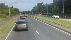 Man arrested after colliding with several cars while driving wrong way on road