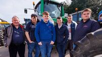 Presentation College tractor run raises a terrific  €4k for Éist