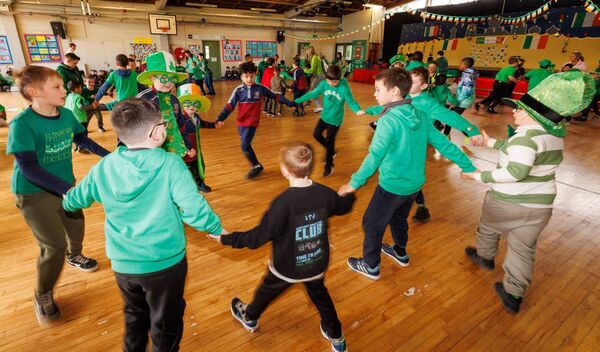Seachtain na Gaeilge at Askea Boys NS