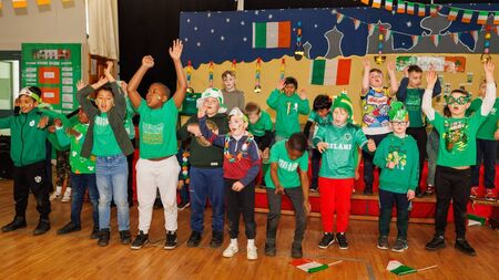Askea Boys’ NS embrace a fun-filled Seachtain na Gaeilge