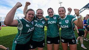 Anna McGann hat-trick helps Ireland claim first Six Nations away win since 2021