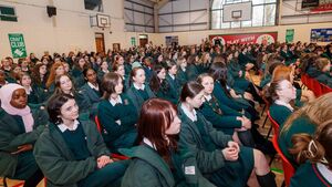 St Leo's College students impress Tánaiste Simon Harris
