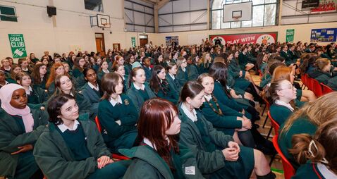 St Leo's College students impress Tánaiste Simon Harris