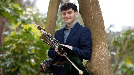 Uilleann piper Colm is TG4’s Young Musician of the Year