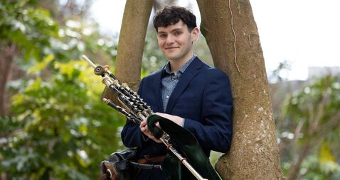 Uilleann piper Colm is TG4’s Young Musician of the Year 