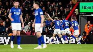 Nathan Broadhead on target as Ipswich beat Bournemouth for survival lifeline