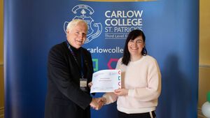 Academic excellence is awarded at Carlow College