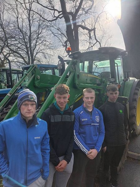 Patrick Fitzgerald, Sean Behan, Eoin Pender and Luke Hennessy