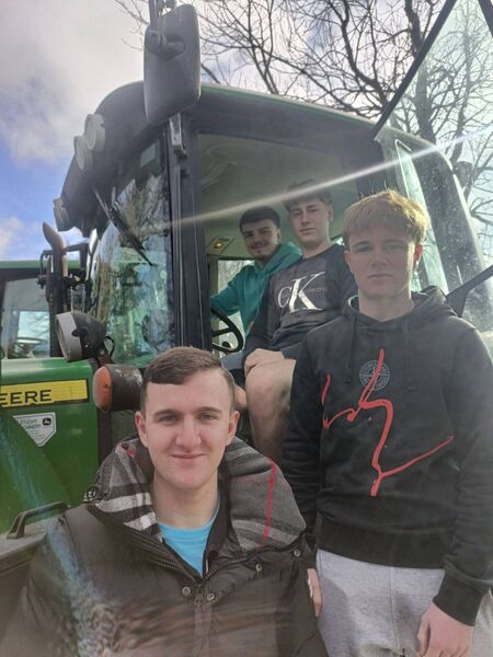 Zac Owens, Jamie O'Gorman, Cian Buckley and Harry Gordon