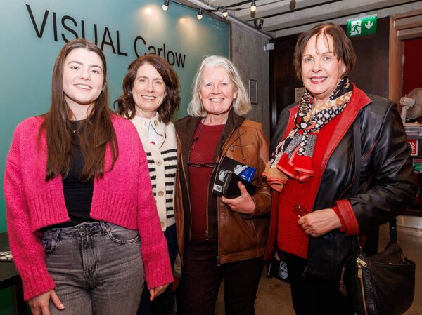 Aoife and Maeve Ryan, Colette Clarke and Maria Doyle at Carlow Little Theatre's presentation of Eden in the George Bernard Shaw Theatre Photos: michaelorourkephotography.ie
