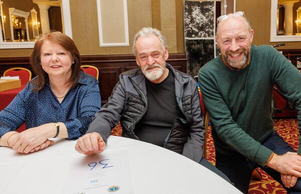 Susan and John Brophy with Eoin Kehoe Susan and John Brophy with Eoin Kehoe