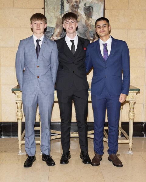 Padraig O'Brien, Adam Kelly and Jack Kehoe.