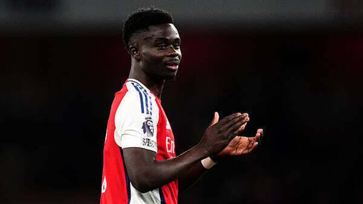 Bukayo Saka ‘really happy’ at Arsenal but in no rush to sign new contract