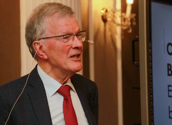 Dr Oliver Whelan at the recent CHAS talk