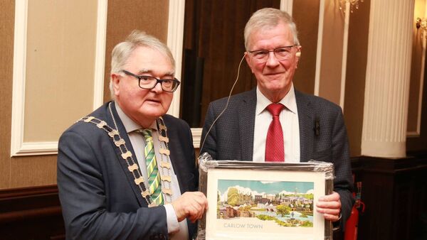 Lecture discussed Carlow's landlords and tenants from 1879 to 1960 