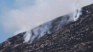 People starting Northern Ireland wildfires 'risk being charged with manslaughter'