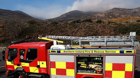 Firefighters tackle blaze in Ballygawley as wildfires continue to break out