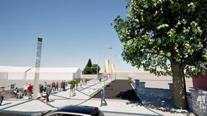 Work to begin on walkway from railway station to town centre