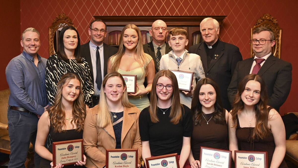 Presentation College rewards academic excellence