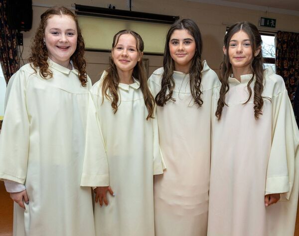Lydia Ní Éideáin, Aoibhíonn Nic Aodha, Aoibheann Ní Chaisin and Cara Nic Mhadóc Lydia Ní Éideáin, Aoibhíonn Nic Aodha, Aoibheann Ní Chaisin and Cara Nic Mhadóc