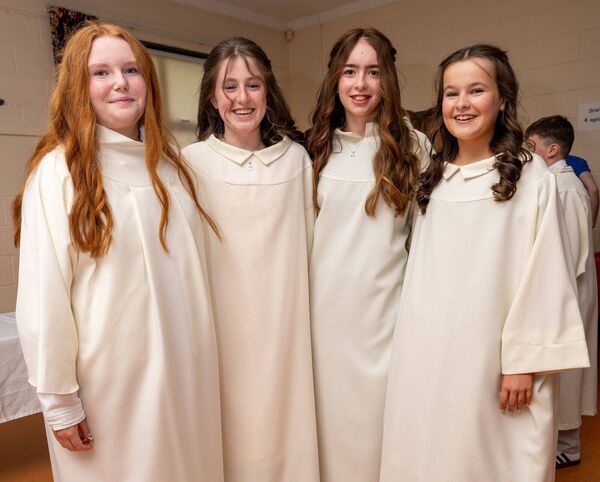 Áine Ní Mhaoileoin, Robyn Ní Chearúil, Nicole Ní Fhionnalaigh and Clíodhna Ní Chobhthaigh Áine Ní Mhaoileoin, Robyn Ní Chearúil, Nicole Ní Fhionnalaigh and Clíodhna Ní Chobhthaigh