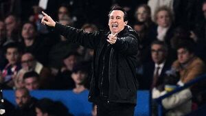 Unai Emery says PSG’s third goal does not change Villa’s task in second leg