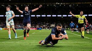 Leinster breeze past Glasgow Warriors to reach Champions Cup semi-final