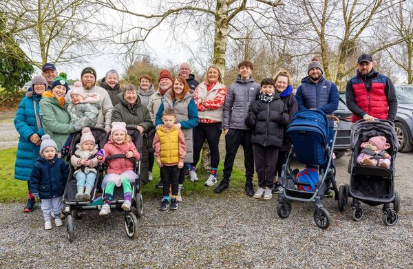 Ava Bowes and her family took part in Down Syndrome Carlow's annual fundraiser
