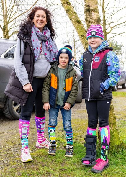 Olivia, Amelia and Josh Flanagan