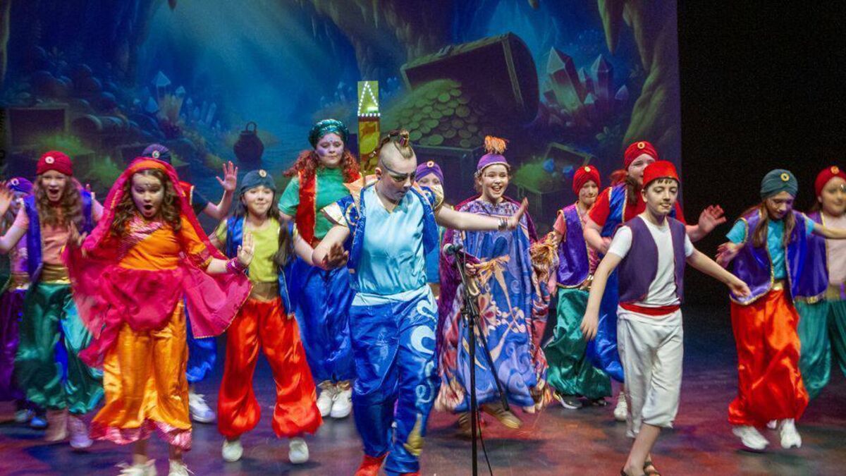 Gaelscoil magic triumphs at All-Ireland drama festival with ‘Aladdin’ as Gaeilge