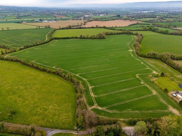 The site of the proposed solar farm at Johnstown, Bennekerry Photo: michaelorourkephotography.ie