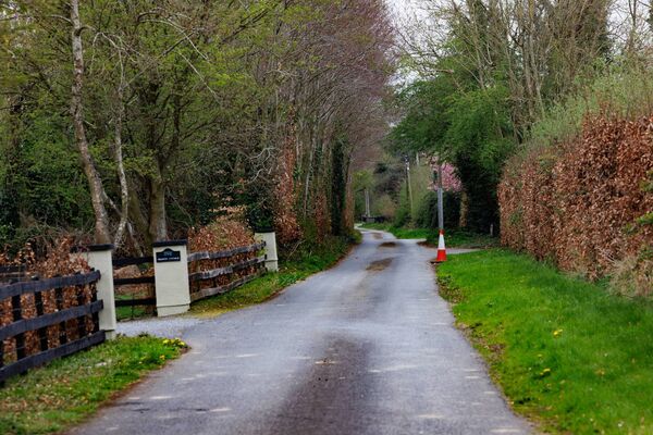 The narrow lane that works trucks would have to use Photo: michaelorourkephotography.ie