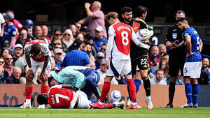 Mikel Arteta hopes Bukayo Saka will be fit for Arsenal’s Champions League clash