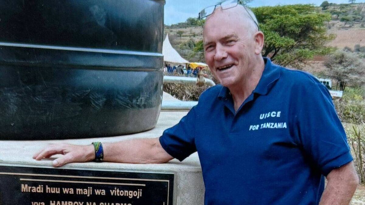 Carlow man finding fresh water in Tanzania